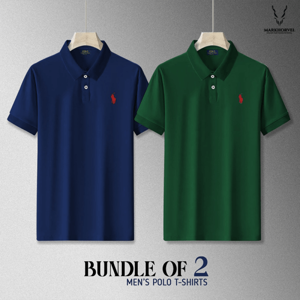 Buy Pack Of 2 Stylish Polo Shirt For Men in Pakistan